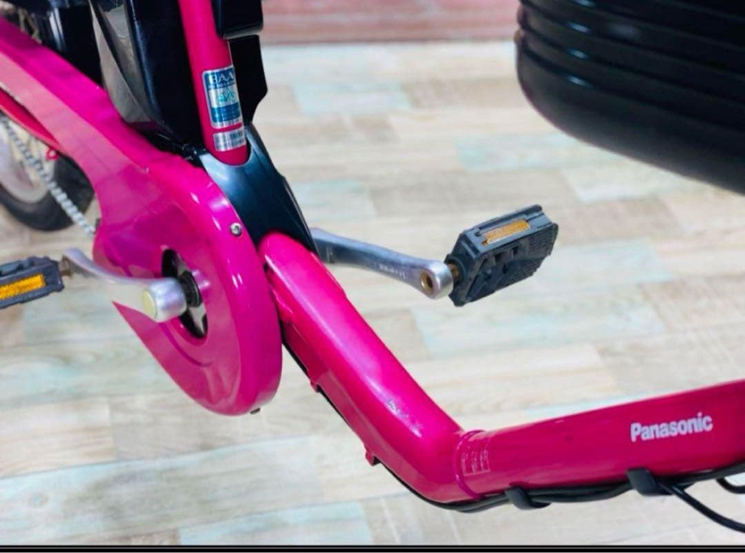 K1995 電動自転車 パナソニックギュット 子供乗せ 20インチ 送料無料