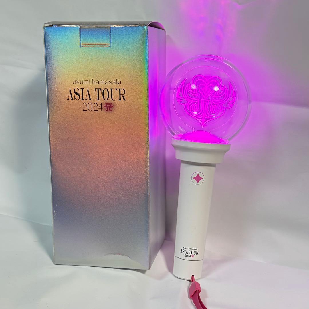 浜崎あゆみ ASIA TOUR 限定ペンライト 公式グッズ 新品 3種類点灯機能