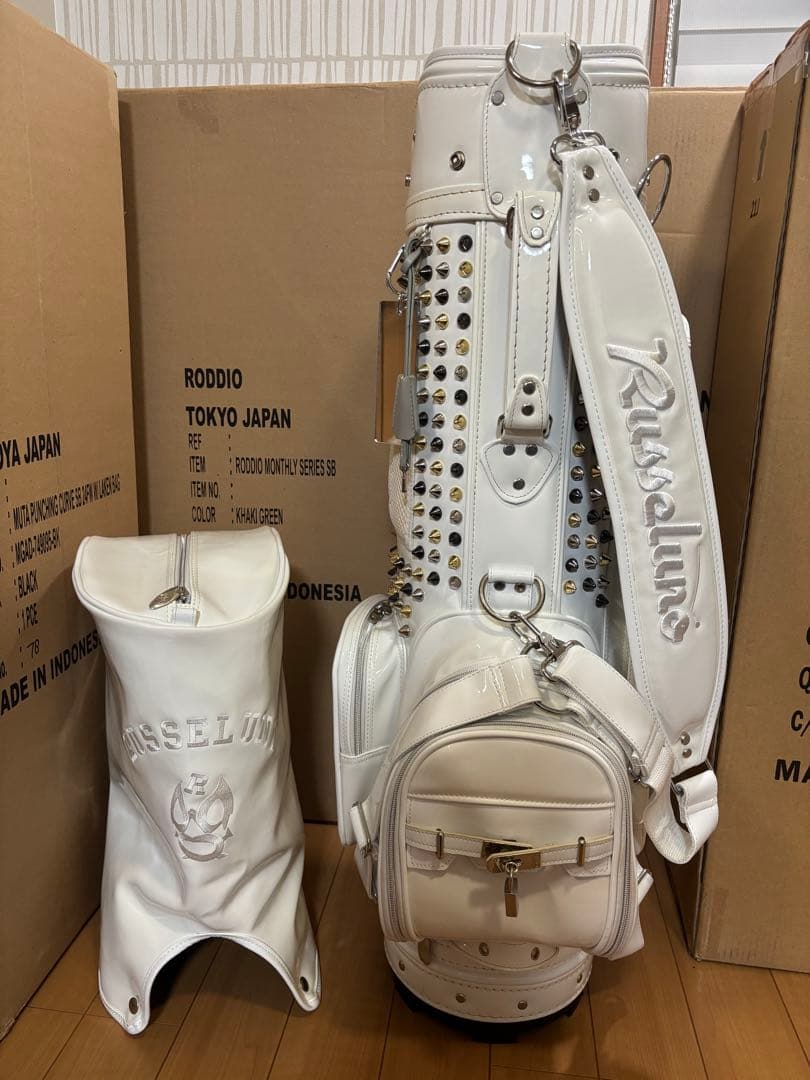 RUSSELUNO ラッセルノ ルチャ　スタンド式 キャディバッグ 6分割 美品