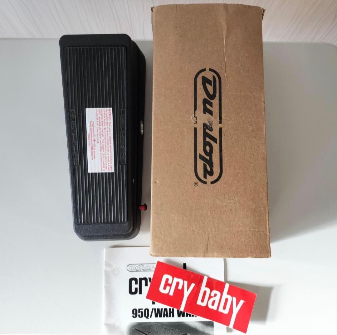 Jim Dunlop Cry Baby 95Q 赤FASEL（ワウ・ペダル）美品