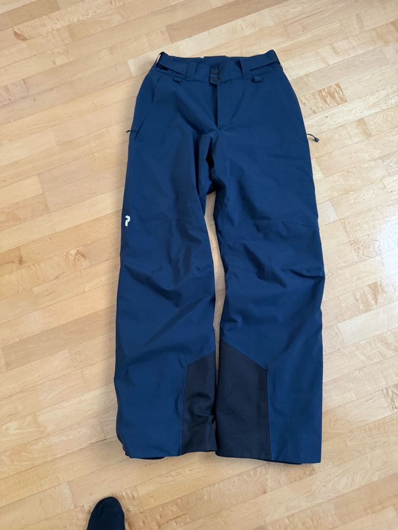 ピークパフォーマンス マルーンパンツ ネイビー スノーパンツ メンズ
