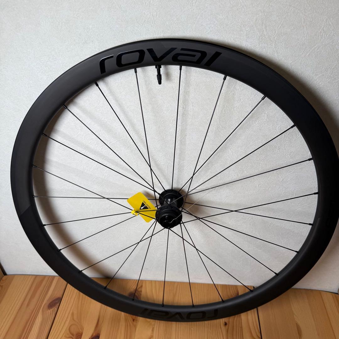 新品roval C38 フロントホイール 黒