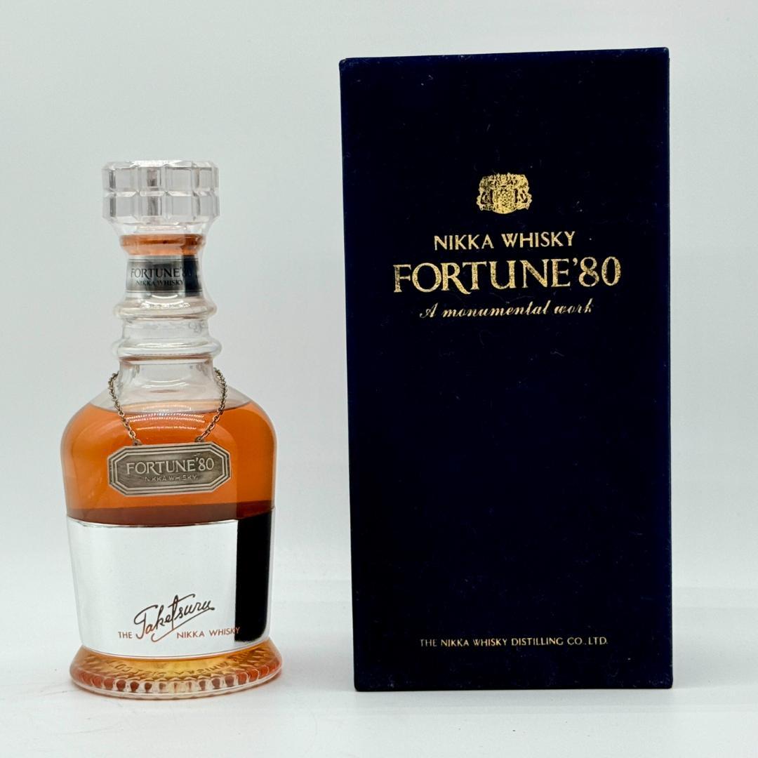 ⑦NIKKA FORTUNE'80 ウイスキー 専用ボックス付き