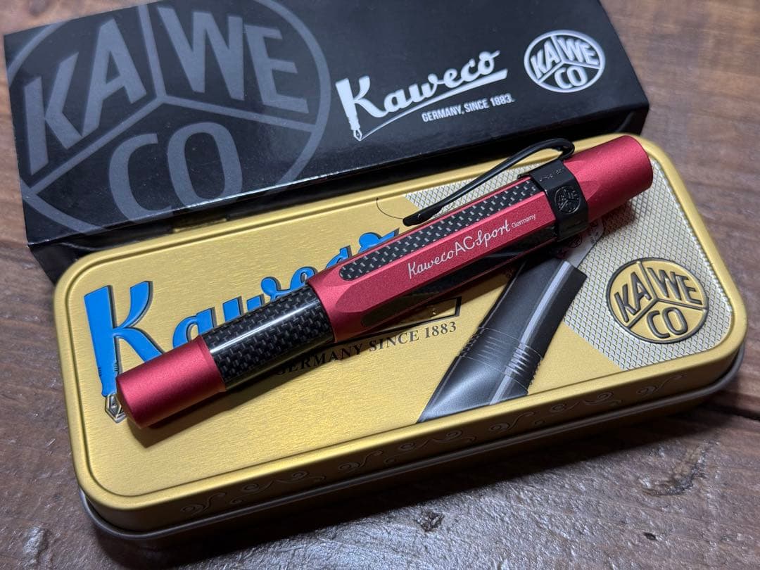 Kaweco AC sport 万年筆 赤