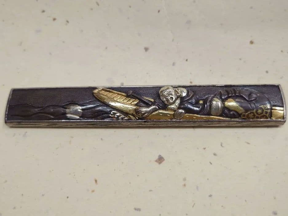 小柄袋、李白図