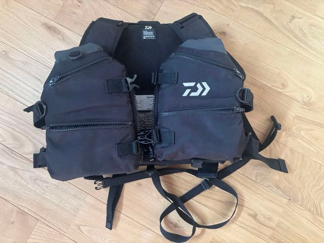 【mine16】タクティカル ゲームベスト ブラック DF-4020