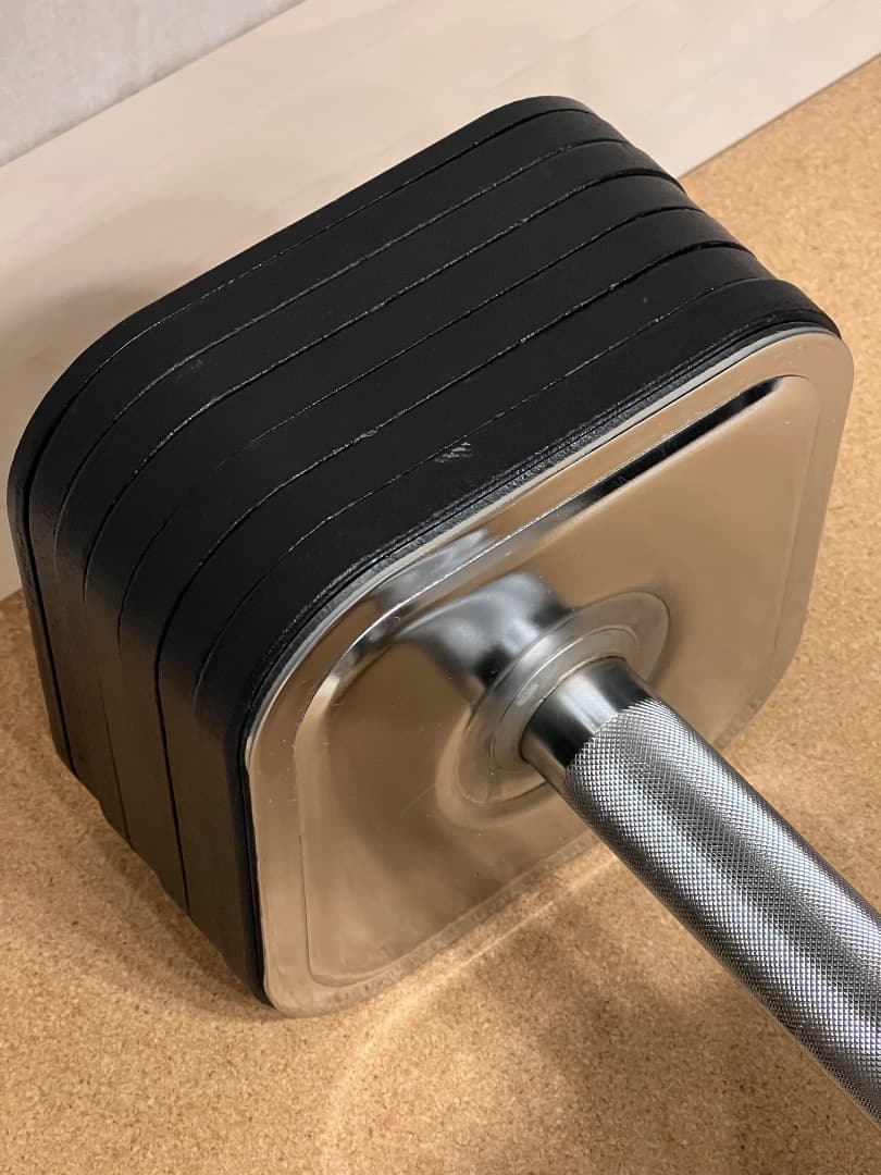 引取限定 クイックロックダンベル ペア68kgセット IRONMASTER