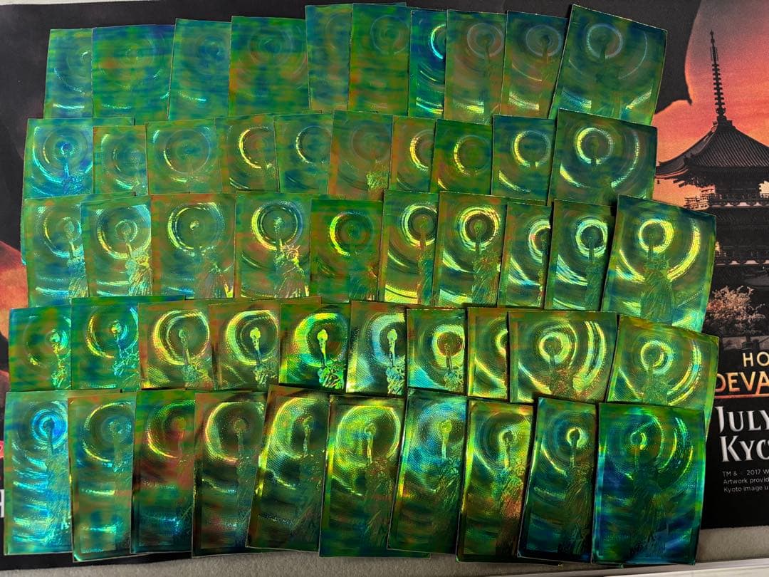 自由の女神スリーブ　緑　50枚