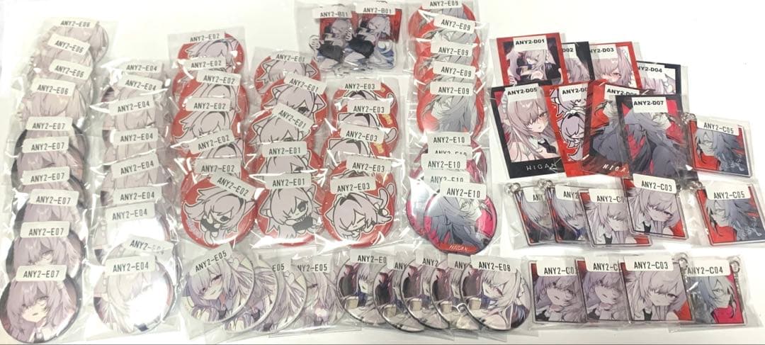 Anoyo ウェブポン第2弾　缶バッジなど