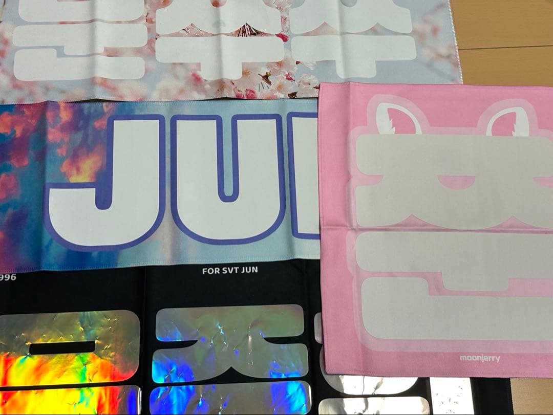 SEVENTEEN JUN まとめ売り トレカスローガンうちわ缶バッジ タオル