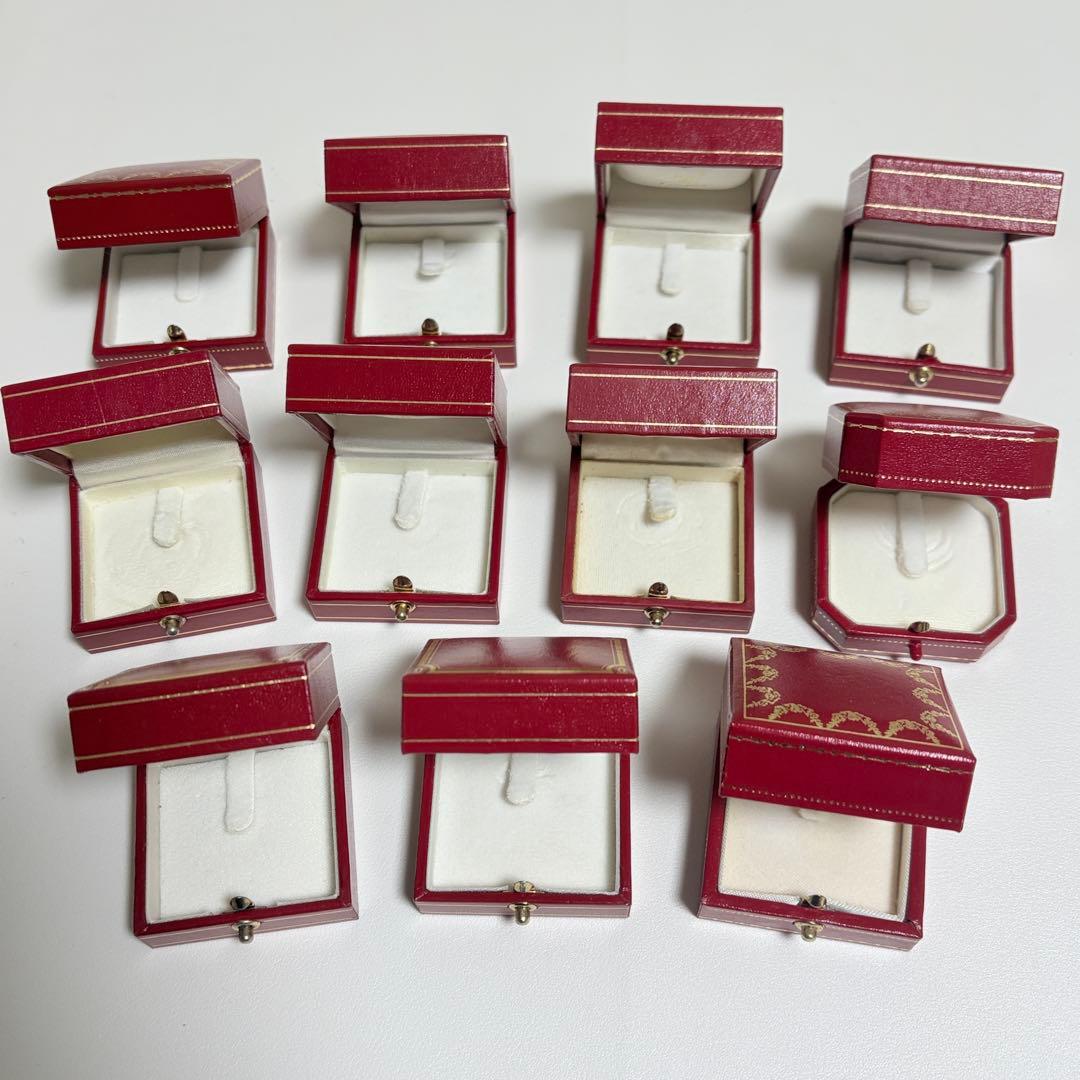 カルティエ　リングケース　11個　空箱