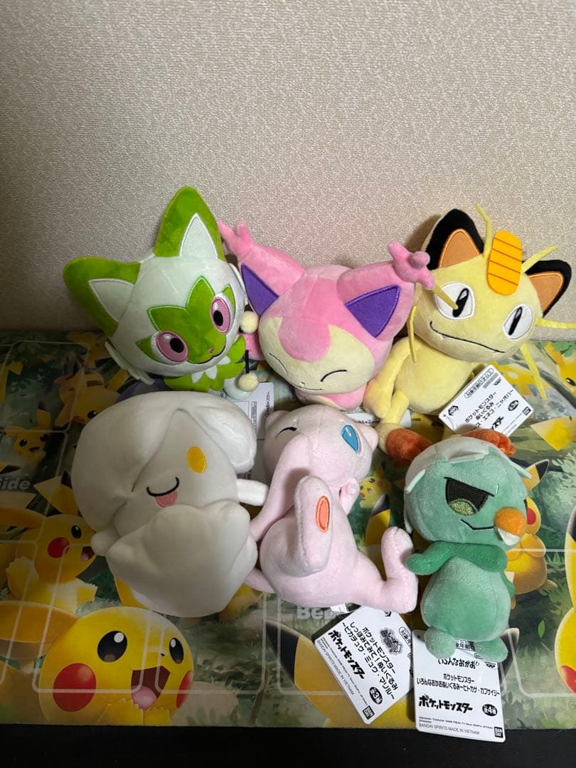 ポケットモンスター ぬいぐるみ等　まとめ売り 12個セット