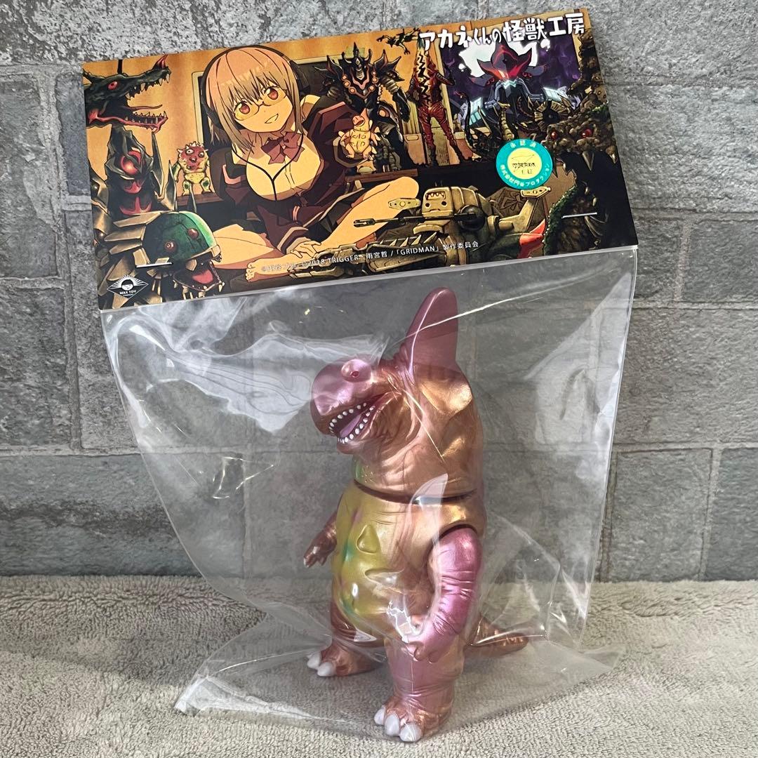 【新品・未開封】 大阪コミコン限定 MAXTOY ソフビ ナナシA メタリック