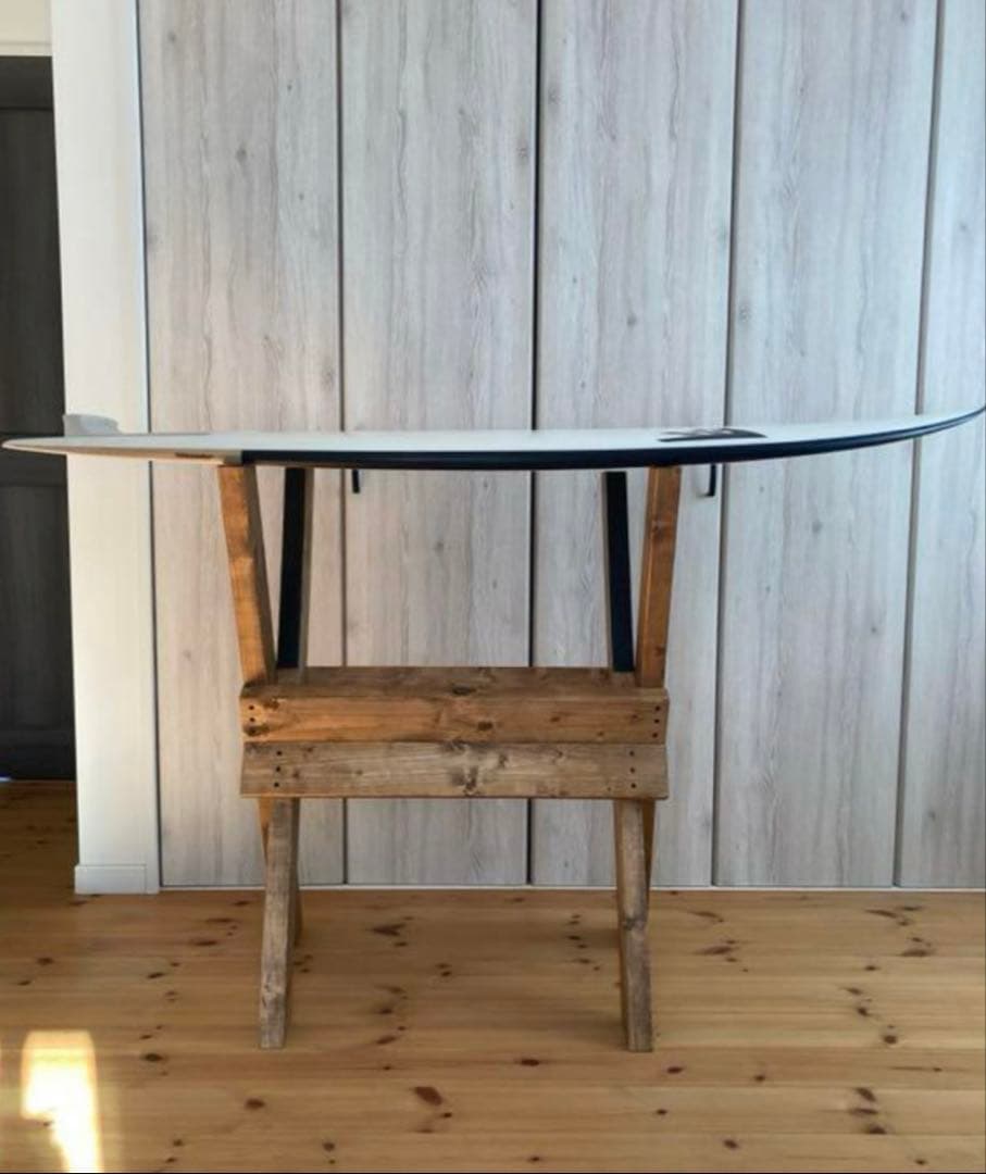 値下げ！新色！開閉式！木製サーフボード用メンテナンススタンド