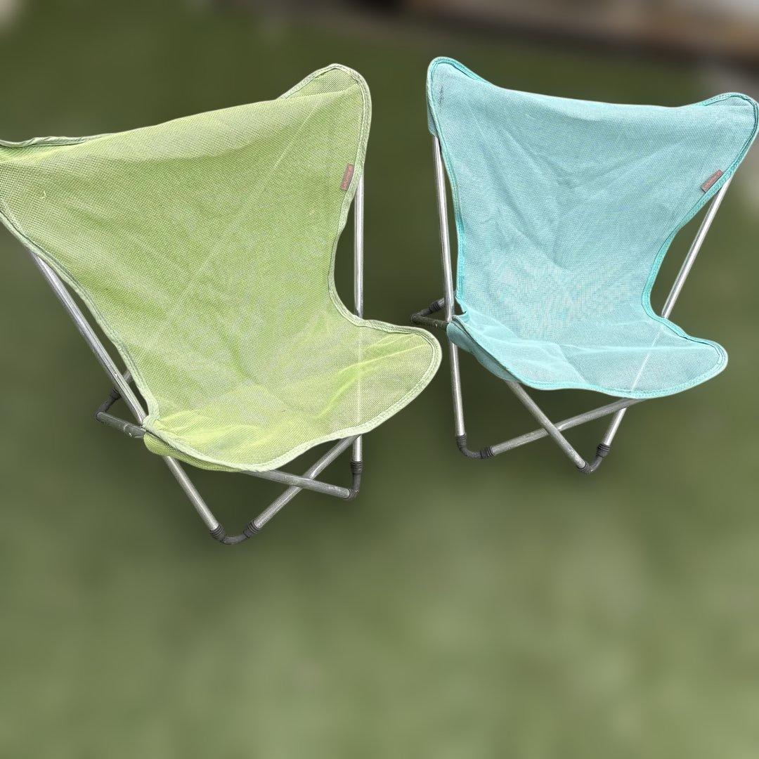 フランス製　LAFUMA ラフマ　ブルー　グリーン　メッシュ 2個セット売り