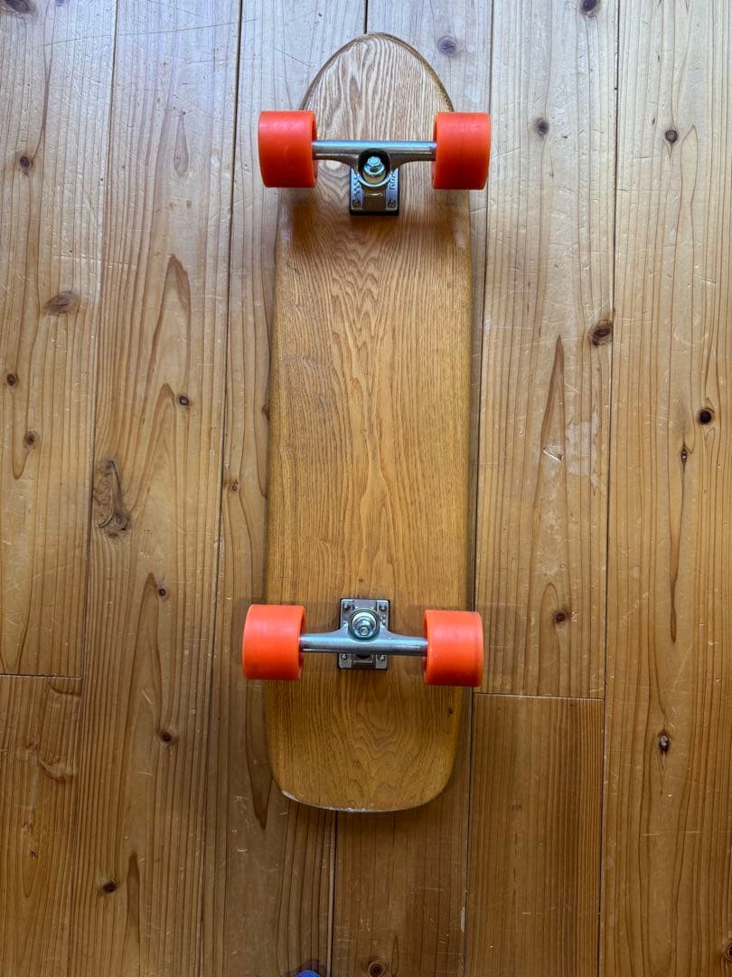 木製デッキ スケートボード　オールドスクール　サーフスケート