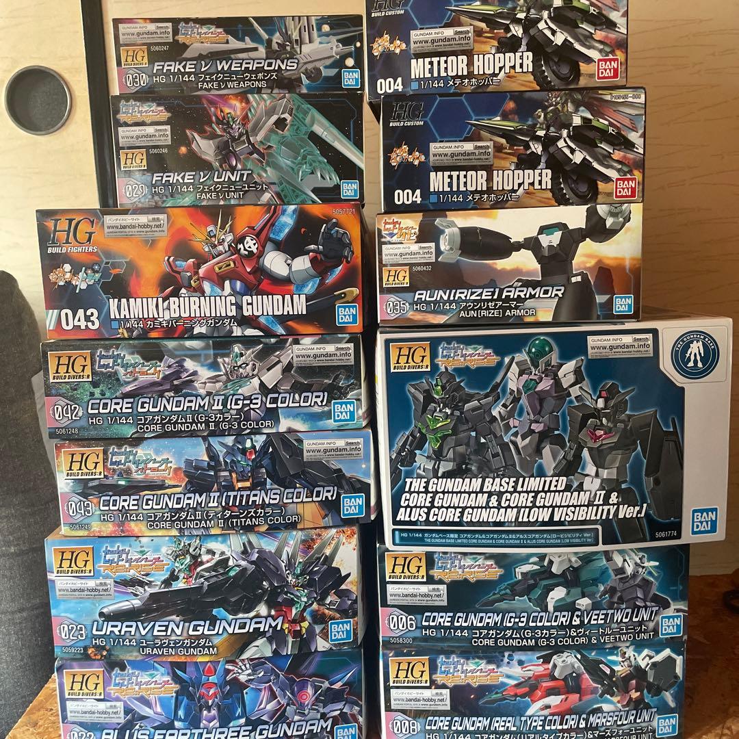 HG ガンダムビルド系　１４点