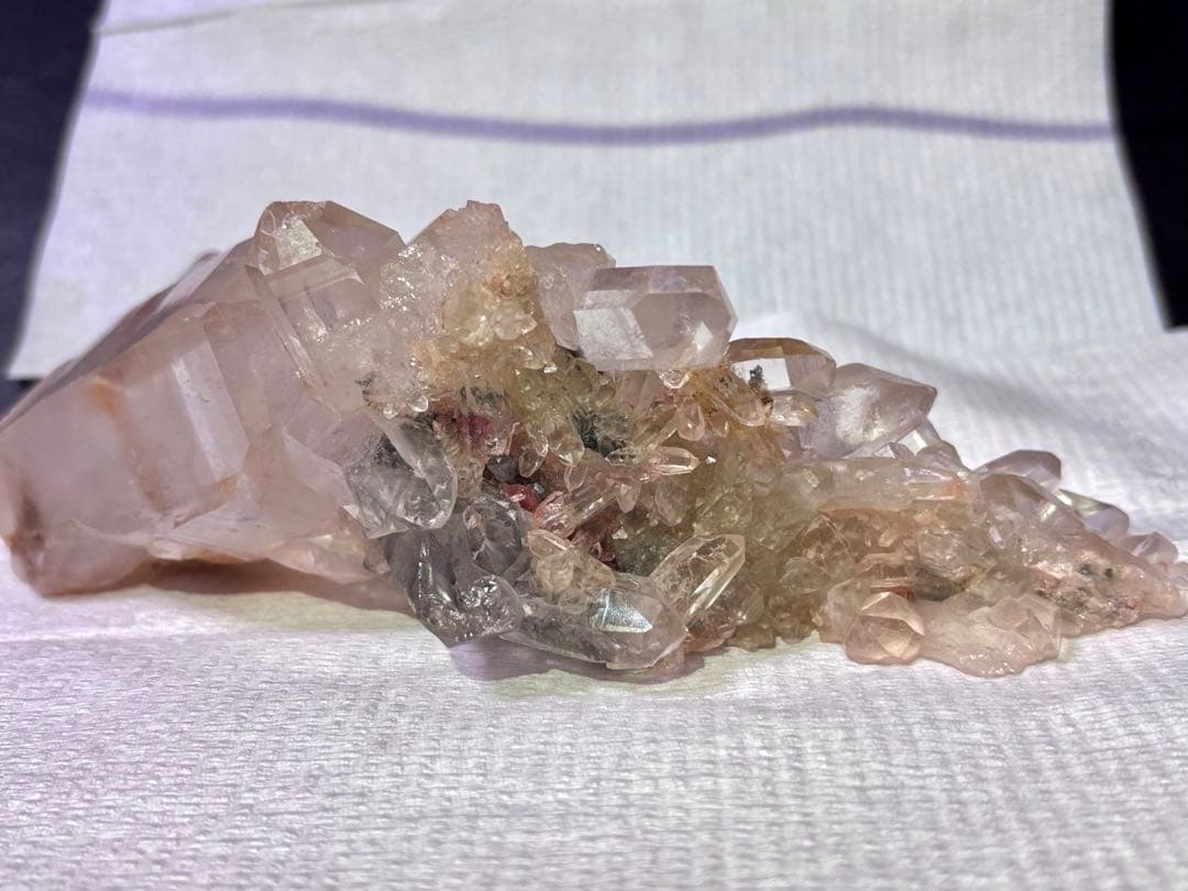 【希少】天然ヒマラヤ水晶クラスター(マニカラン産) マニカラン水晶 大きめ