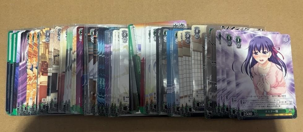 WS　フェイト　Fate　Fate/stay night　RR以下　4コンセット