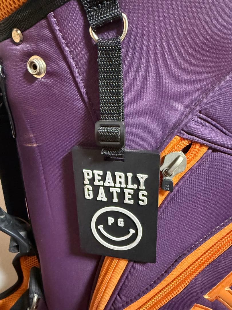 PEARLY GATES キャディバッグ レアカラー　パープル、オレンジ