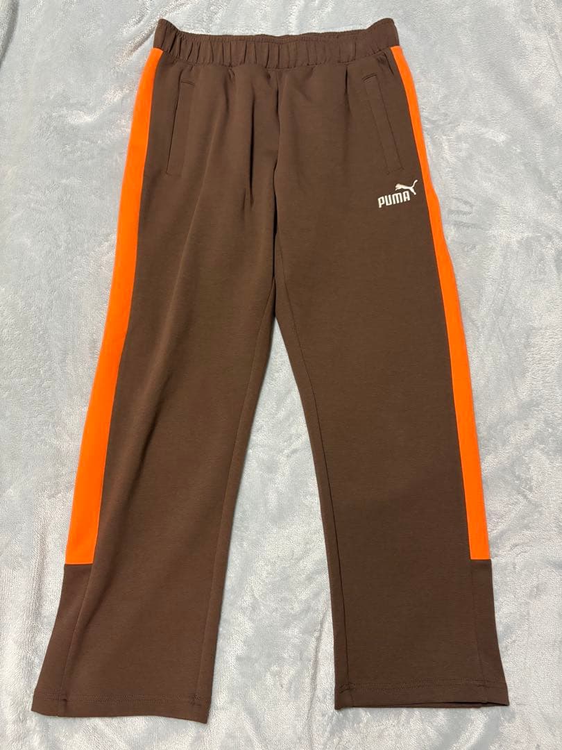 PUMAプーマ セットアップ トラックジャケット 茶ブラウン