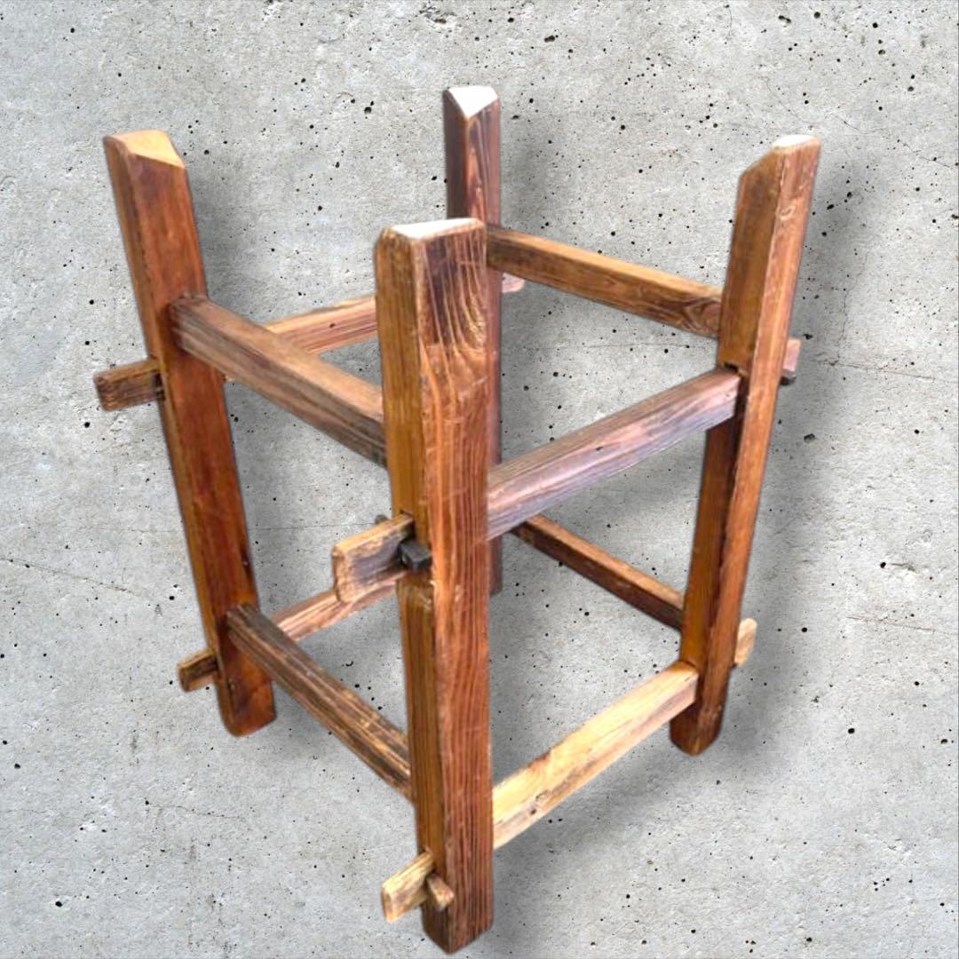 長胴太鼓台 太鼓スタンド 長胴太鼓用セット台 1尺用