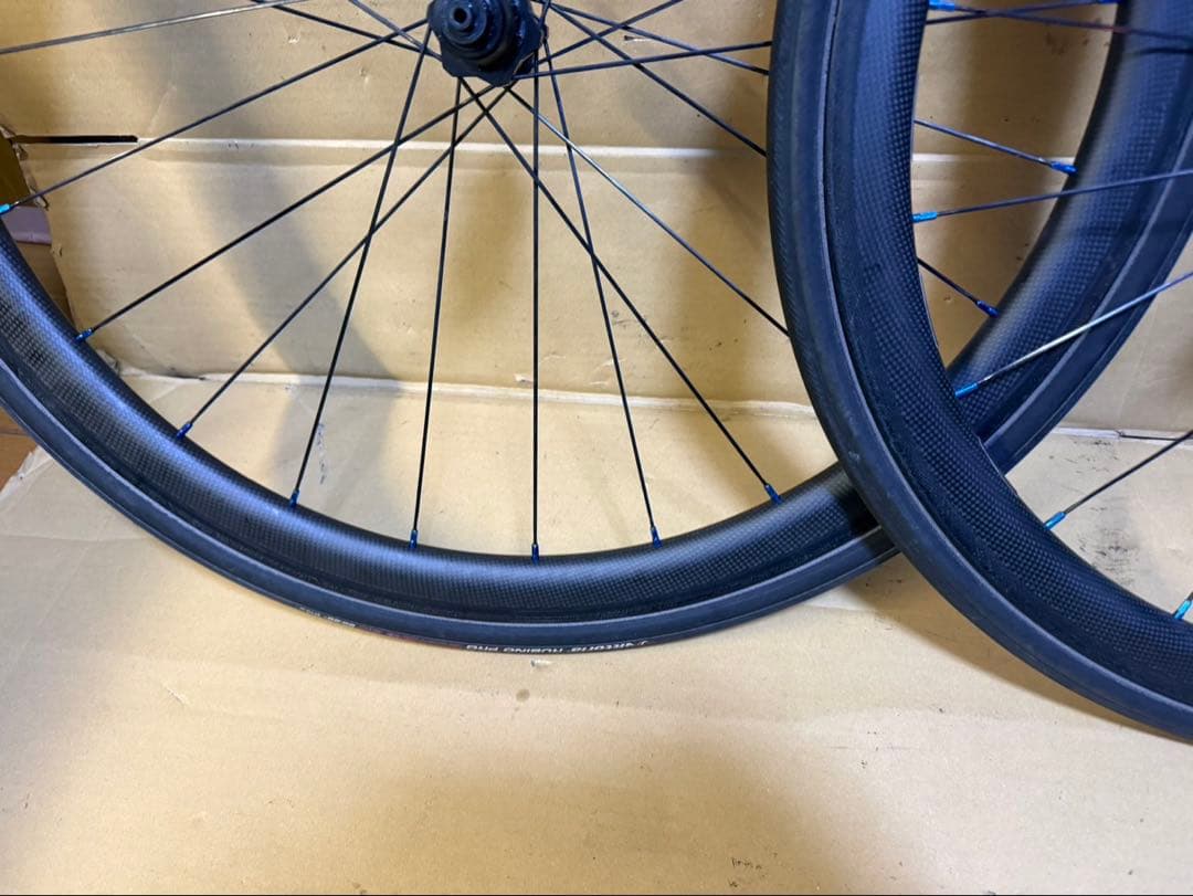 ロードバイク カーボンホイール 前後セット　DR XDRフリー