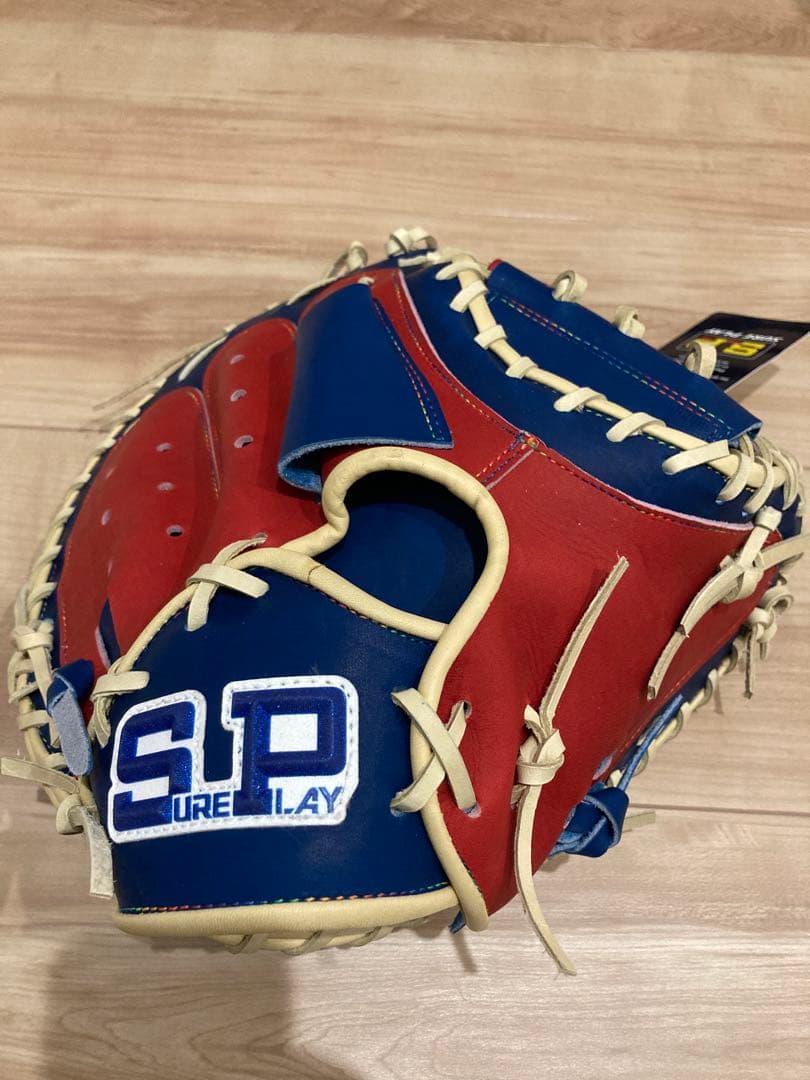 新品未使用　軟式キャッチャーミットSURE PLAY 日本製