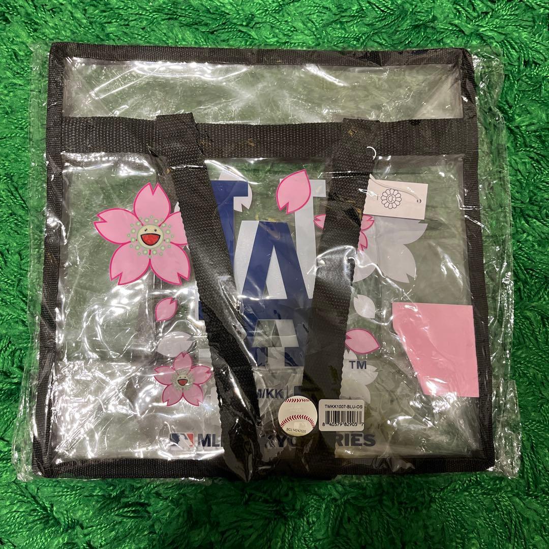 村上隆 x MLB Dodgers Tote Bag クリアトート