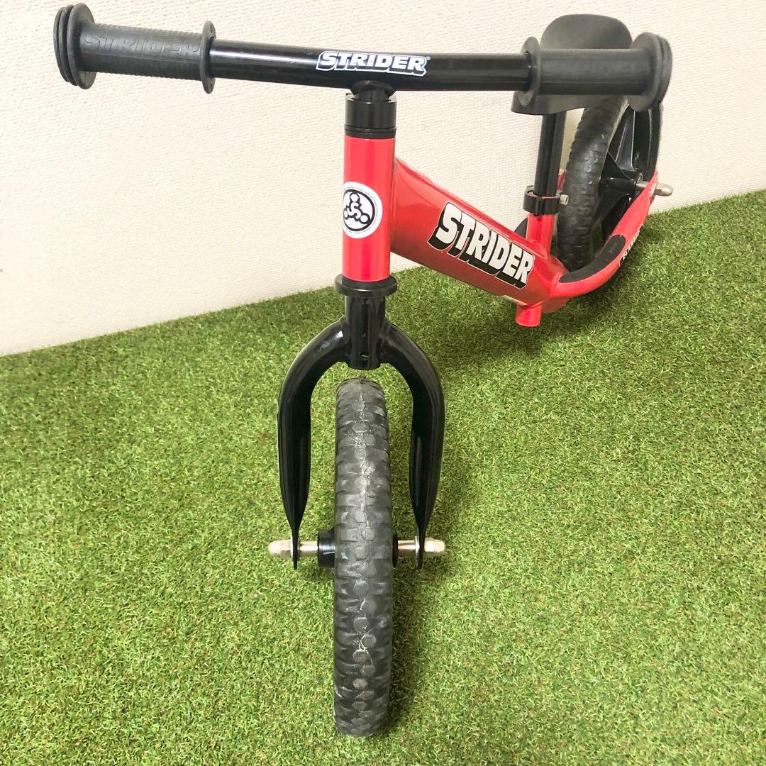美品☆STRIDER 12インチ ストライダー　バランスバイク 赤