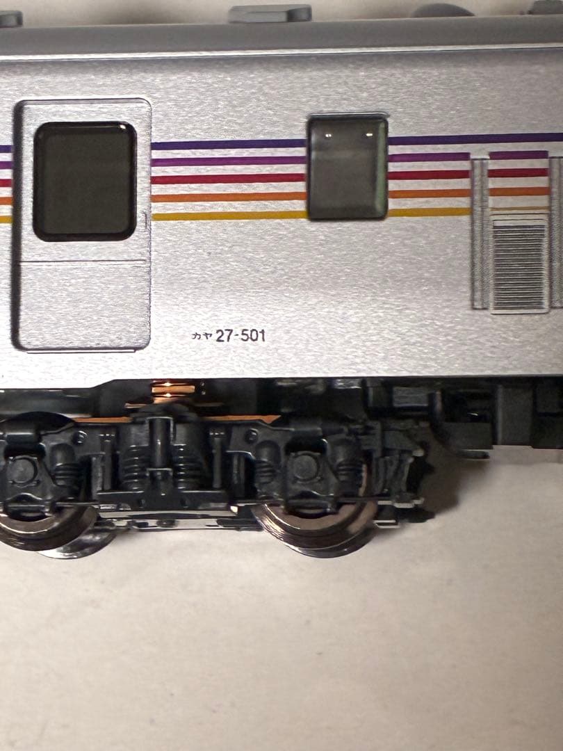 カヤ27-501 カシオペア電源車　tomix ライト点灯動力動作確認済