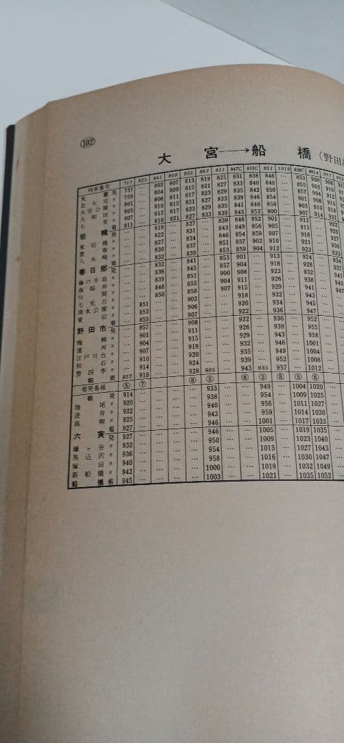 『貴重』東武時刻表 1979年版