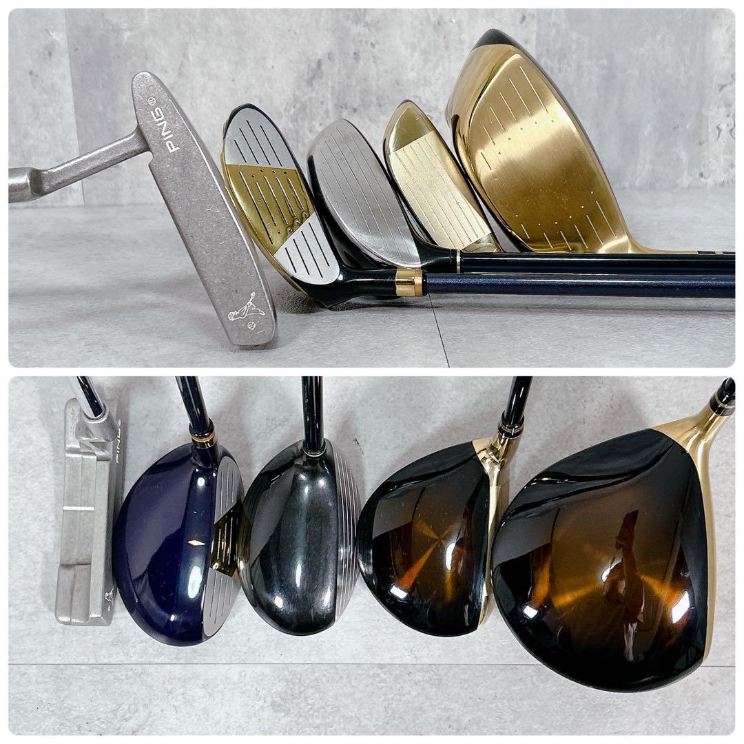 X948 SWORD 他メンズ ゴルフ クラブセット 16点 未使用フード R