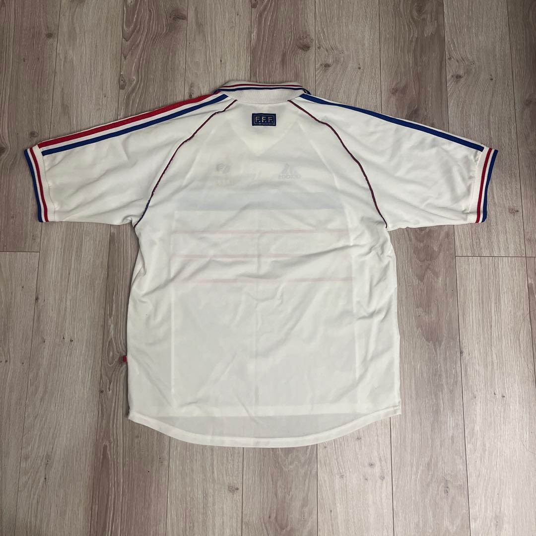 90s adidas アディダス フランス代表 サッカー ゲームシャツ