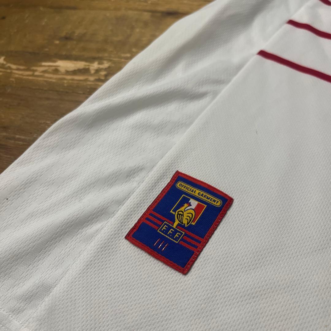 90s adidas アディダス フランス代表 サッカー ゲームシャツ