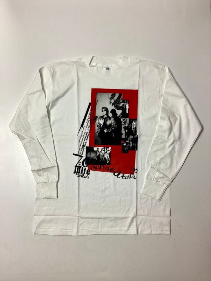 BELTON ホワイト M ロンT 沢田研二 ジュリー　コンサート　1997年