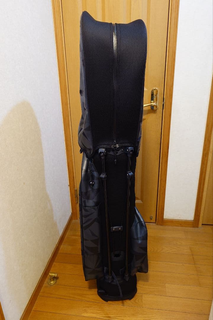 PGC ゴルフバッグ ブラック 迷彩柄