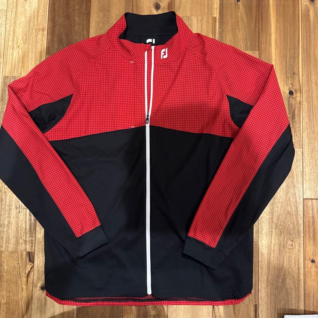 フットジョイ　HYPERFLEX ジャケット 2XL レッド/ブラック
