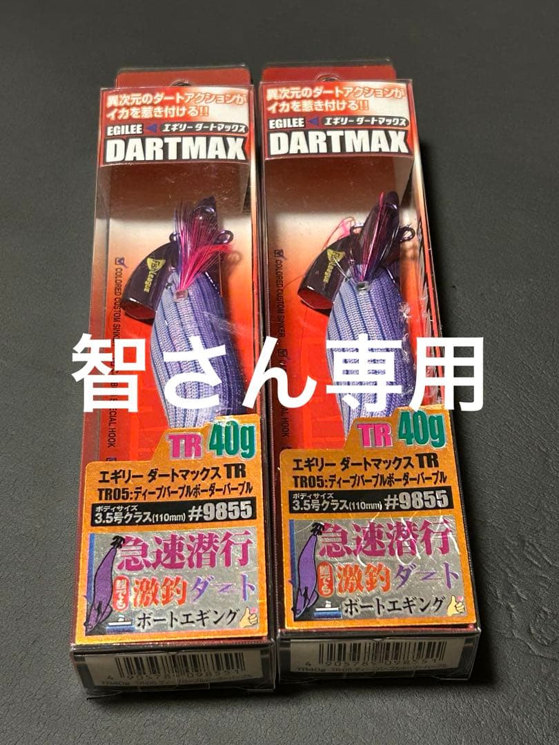 DARTMAX TR 40g 紫 2個セット