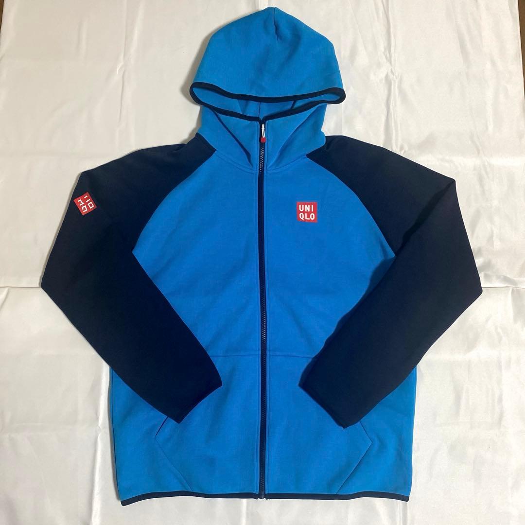 UNIQLO テニス 2015 錦織圭系 限定 XL 希少配色　ジップパーカー