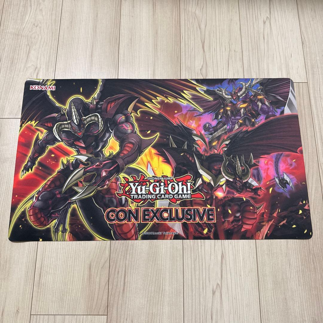 遊戯王　レッドデーモンズアビス　ベリアル　CONEXCLUSIVE プレイマット