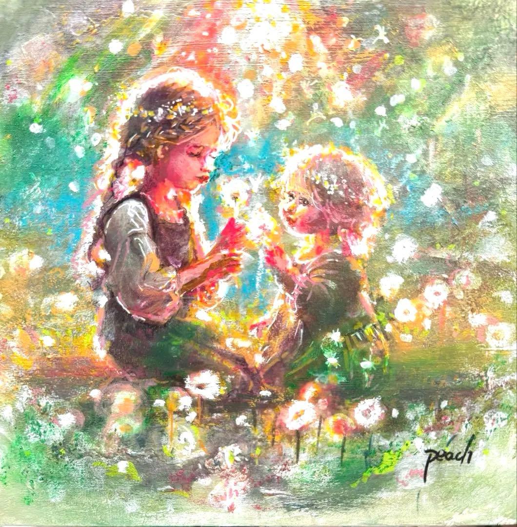 ○光りの種　　絵画原画