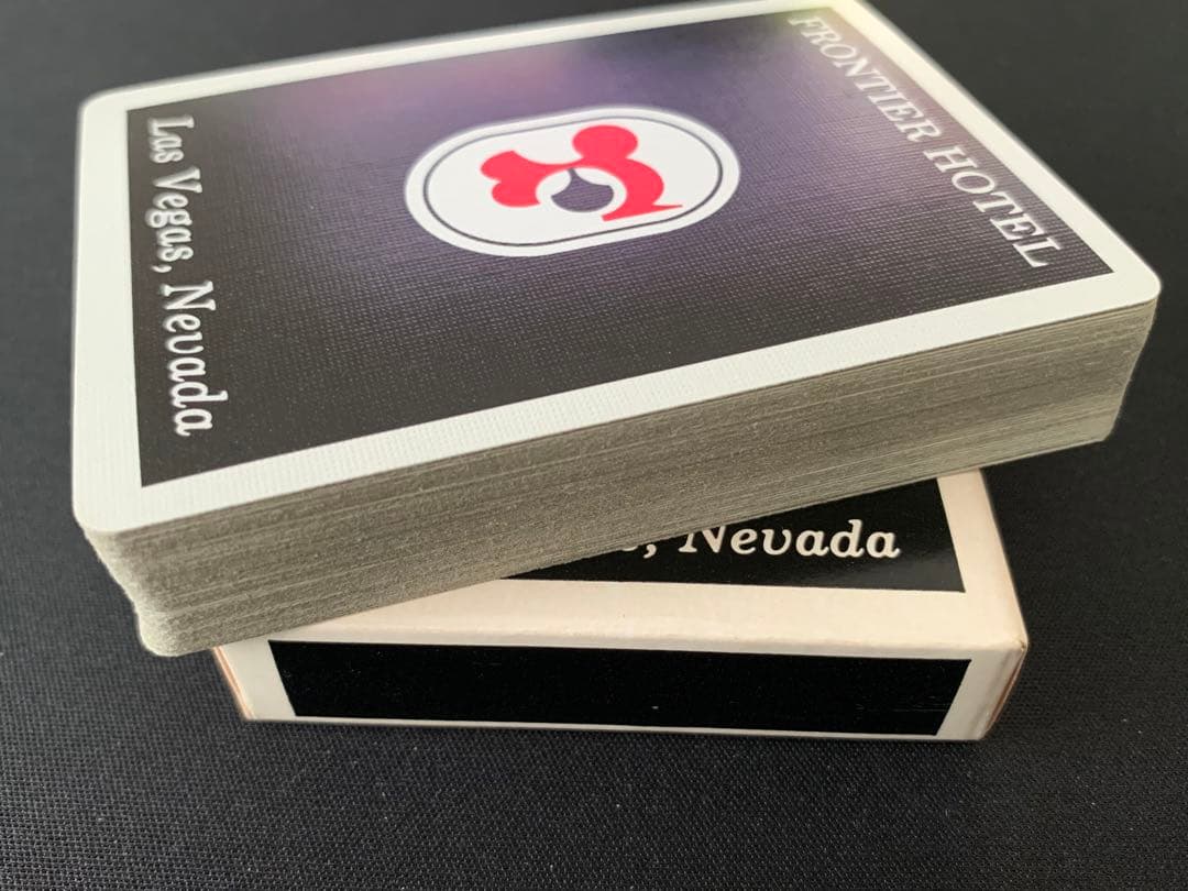 美品 Frontier Hotel 黒 オールド カジノデック