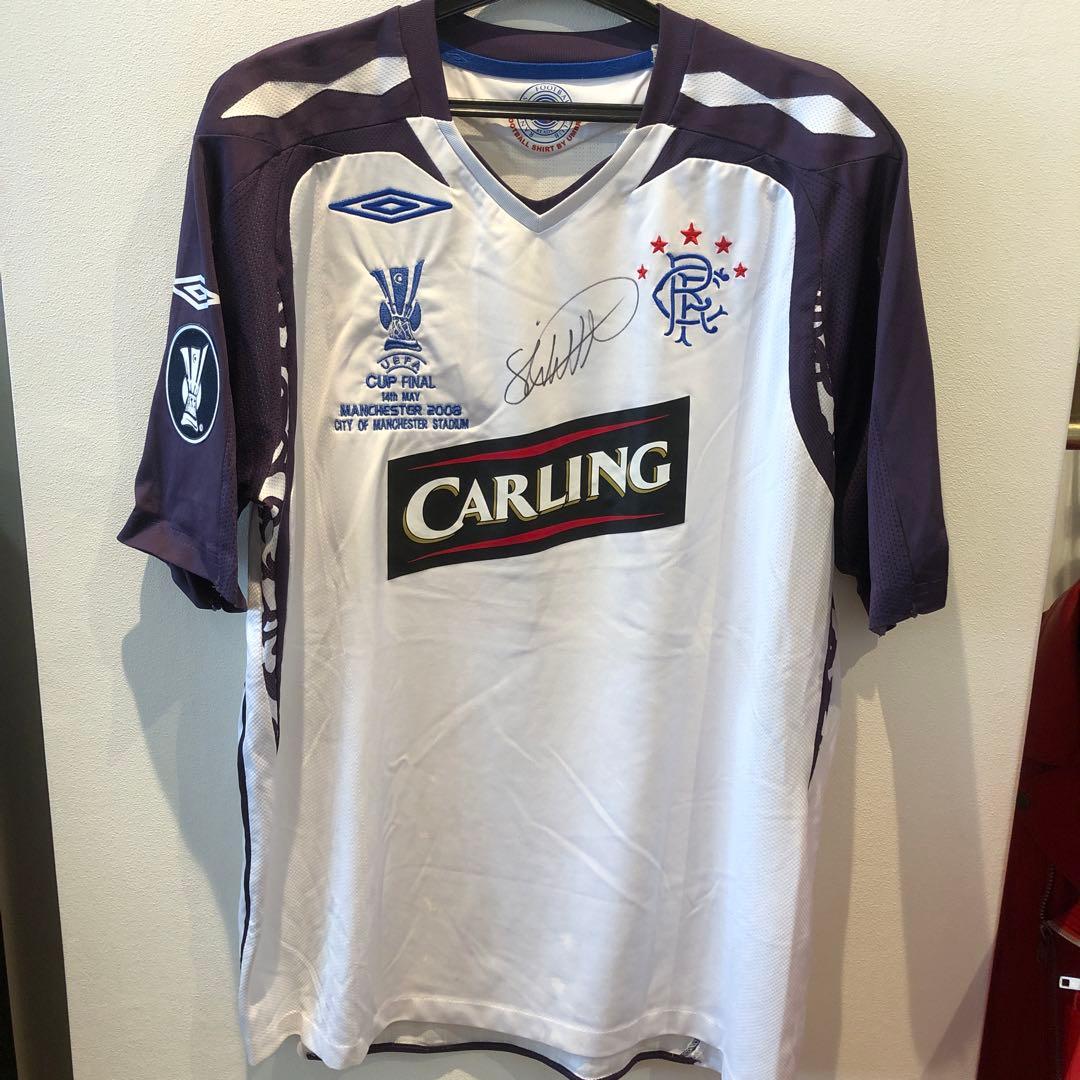 【記念】スコットランド  レンジャーズFC  サイン入りジャージ