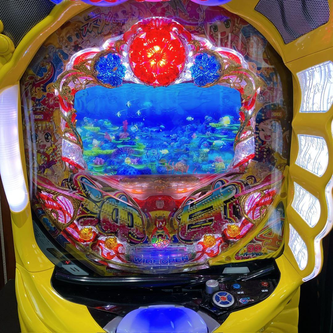 CRA スーパー海物語 IN 沖縄4 パチンコ台 イエロー