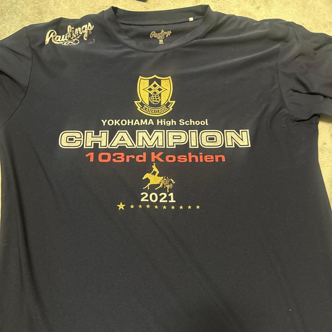 横浜高校 103回甲子園記念Tシャツ M