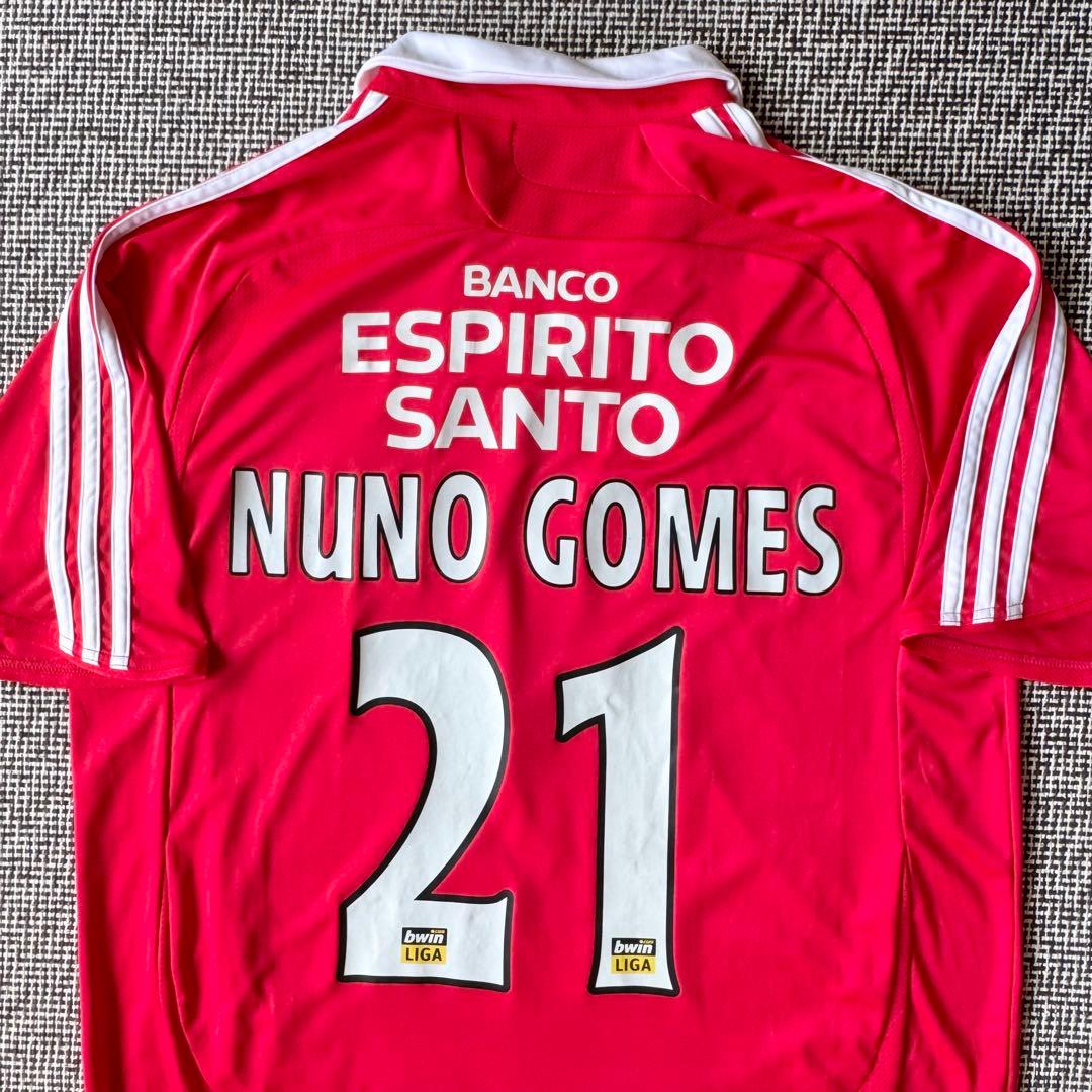 【襟付きモデル】ヌーノ・ゴメス ＃２１ ベンフィカ ０７／０８（H）