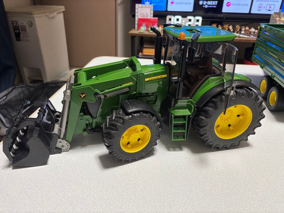 John Deere トラクター ミニカー フロントローダー付き