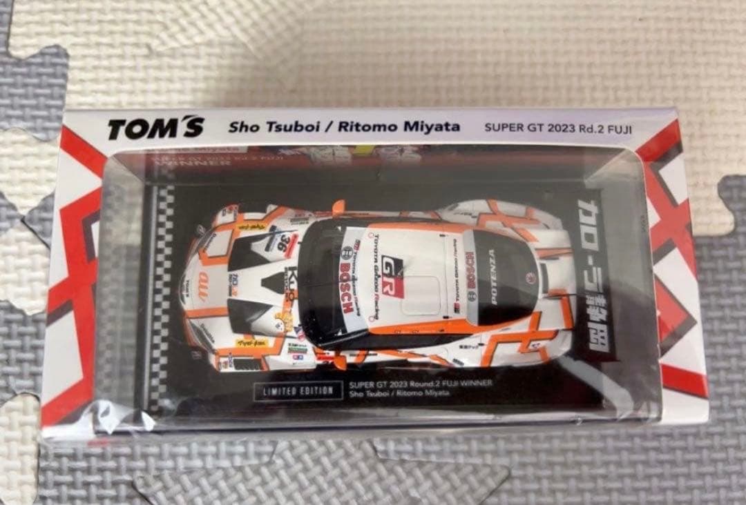 TOM'S GR Supra ミニカー 2023 限定版