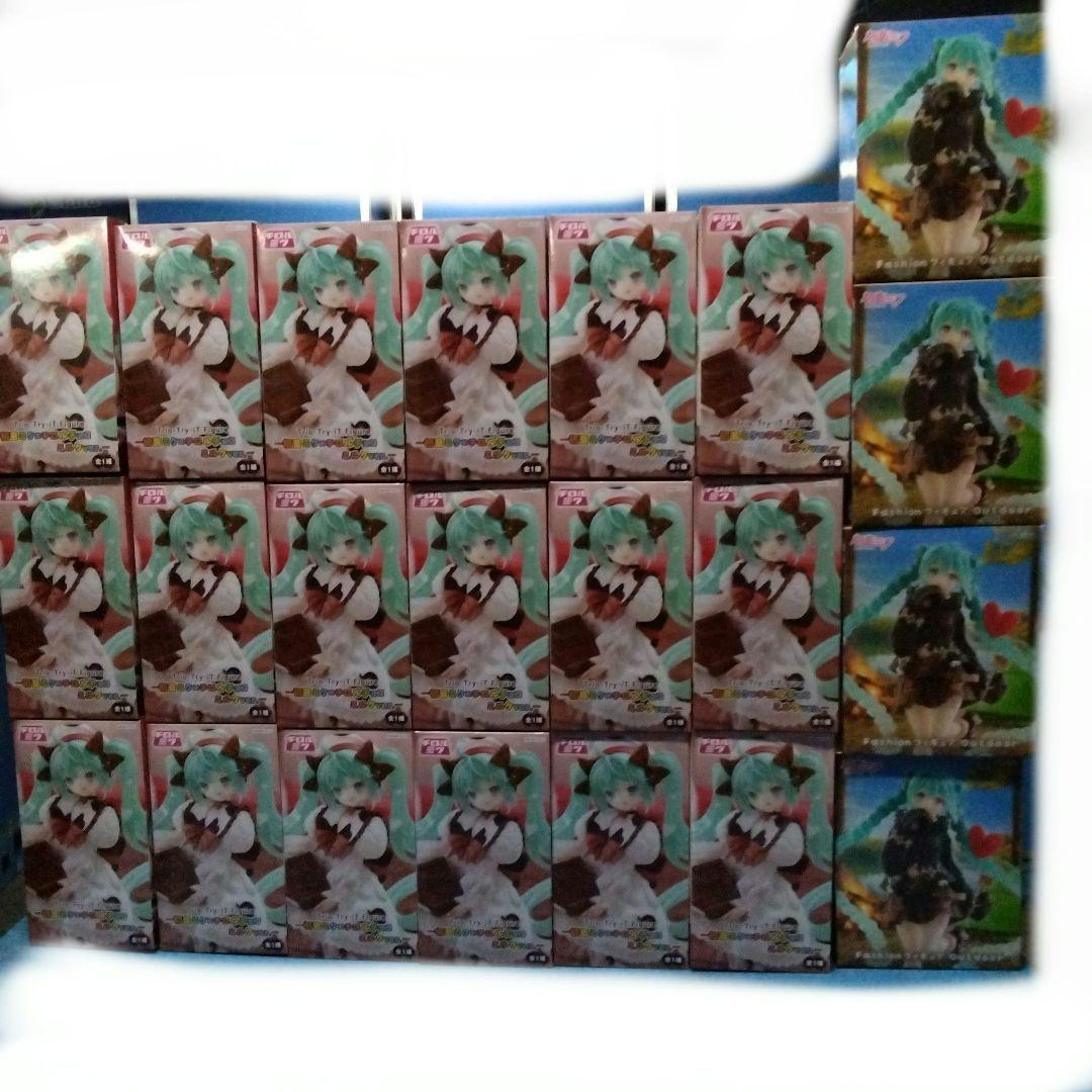 初音ミクフィギュアまとめ売り22個セットチロルチョコfashion